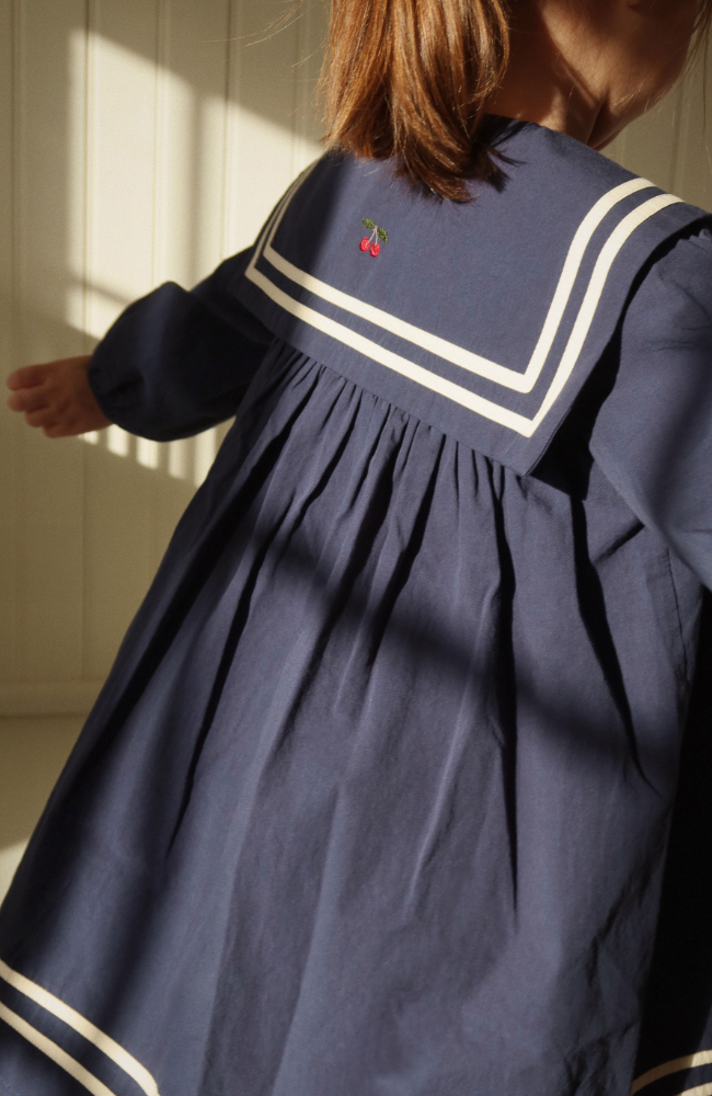 Sailor Dress - Navy