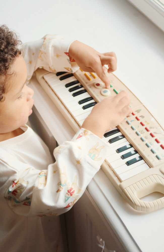 Music Electric Keyboard - Lemon