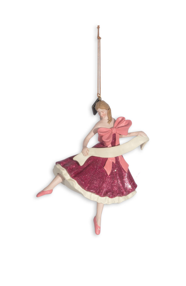 Christmas Ornament - Bow Ballerina