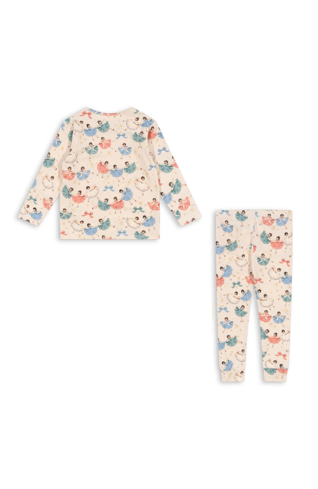 Basic Blouse/Pants Set - Bow Ballerina