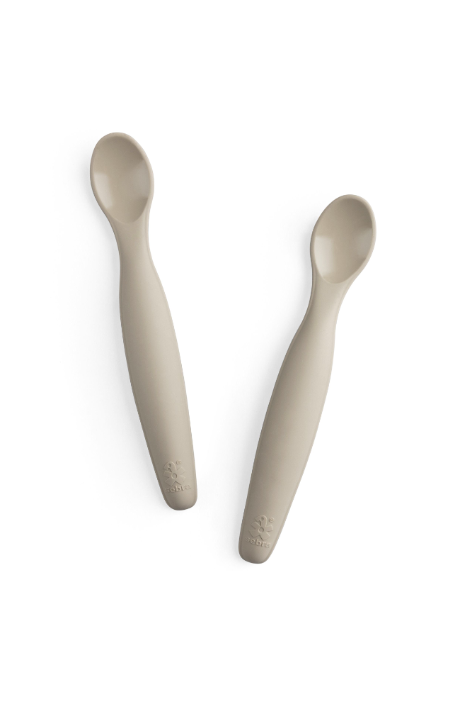 Silicone Spoon Set - Jetty Beige