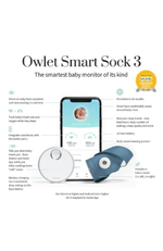 Owlet Smart Sock, 3rd Generation - Bedtime Blue