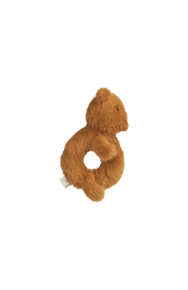 Romain Bear Rattle - Golden caramel