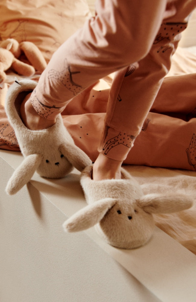 Aviaja Rabbit Slippers - Mist