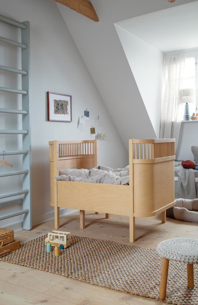 Sebra Bed Baby & Jr. - Wooden Edition