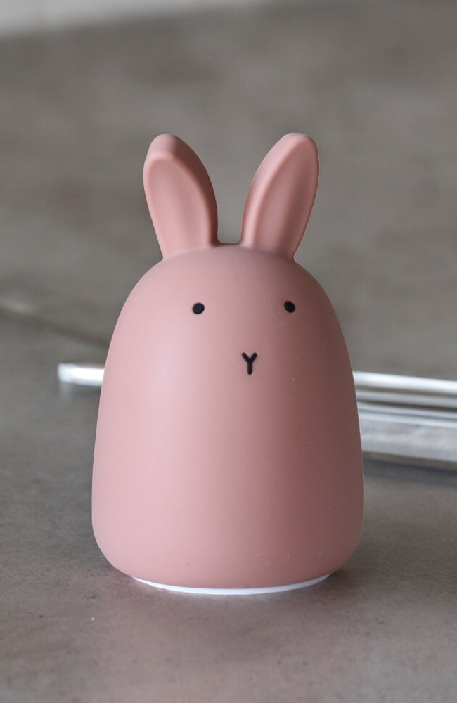 Winston Night Light - Rabbit/Dark Rose