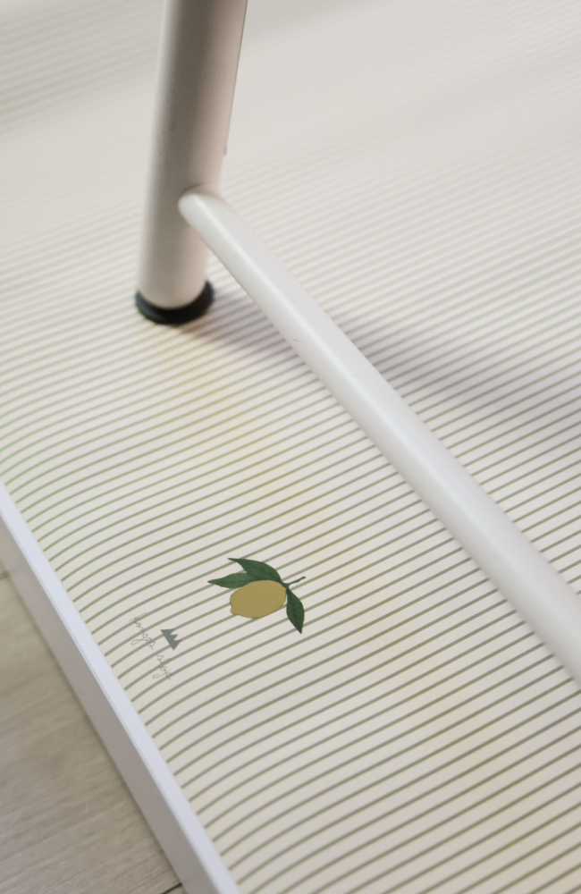 Floor Mat - Tea Stripe