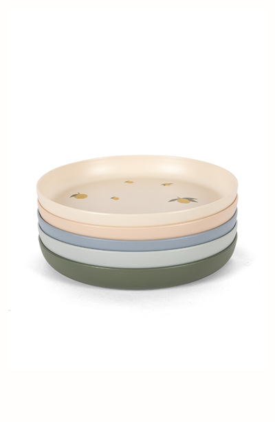 5 Pack Plate - Lemon Mix