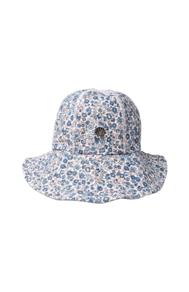 UV Sun Hat - Blue flower meadow