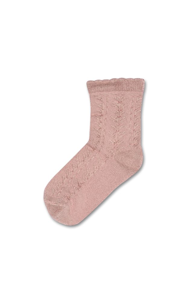 Minipop Bamboo Socks Pattern - Rose