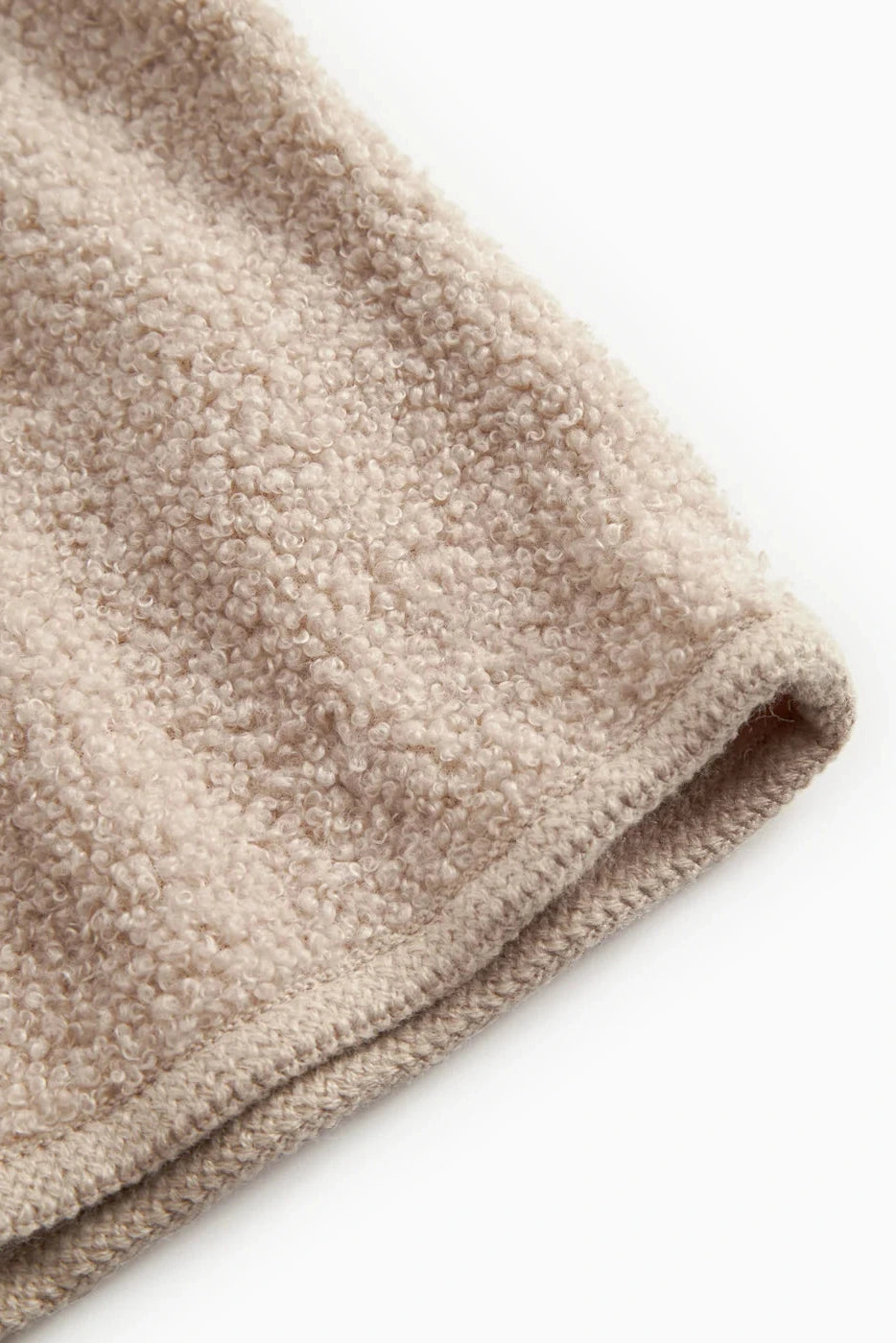 Olini Teddy Jacket - Muddy Melange