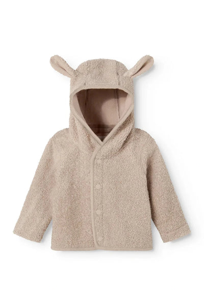 Olini Teddy Jacket - Muddy Melange