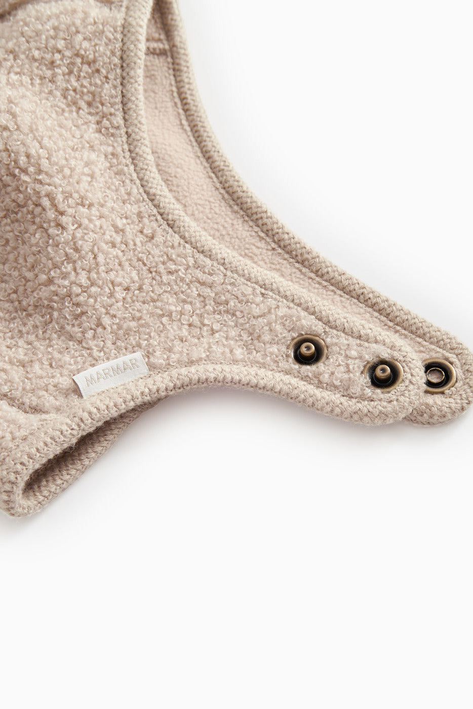 Aki Teddy Lamb Hat - Muddy Melange