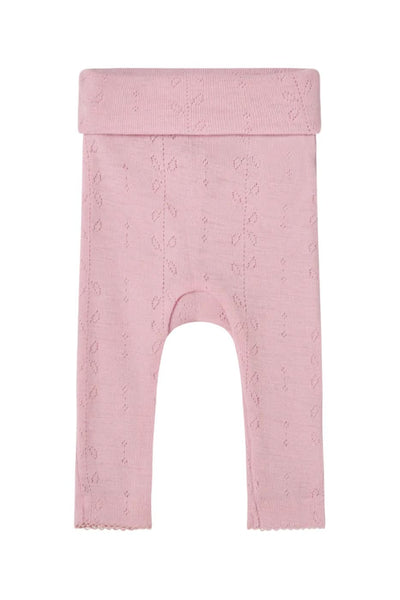 Piva Wool Leggings - Soft Berry