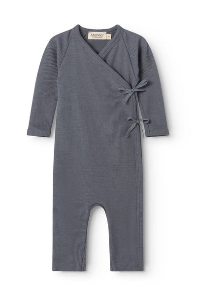 Rula Wool Onesie - Rainstorm