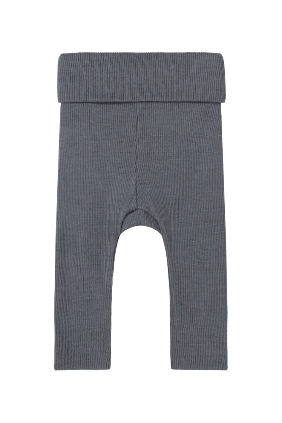 Piva Wool Leggings - Rainstorm