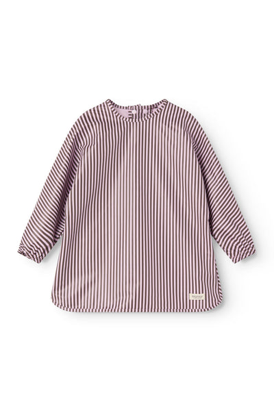 Arty Apron - Pink Brown Stripes