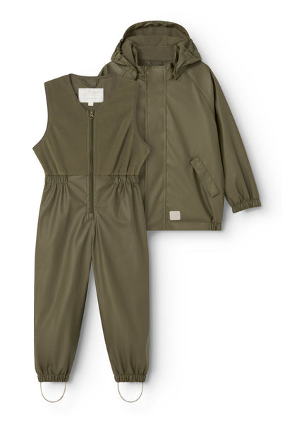 Obo Fleece Rain Set - Crocodile