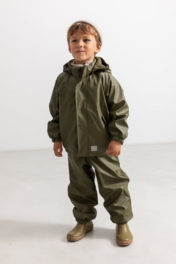Obo Fleece Rain Set - Crocodile