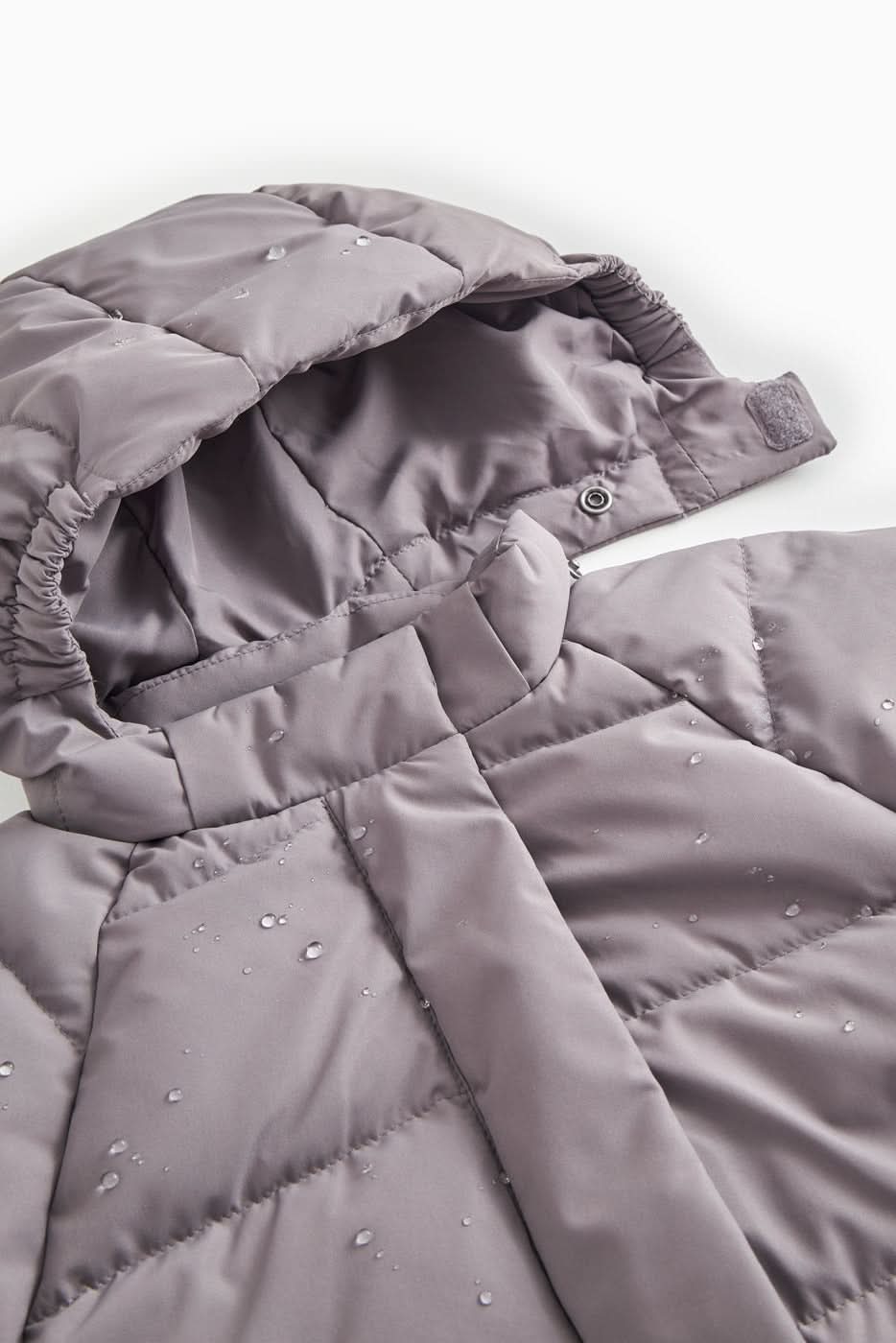 Omega Jacket Puffer - Plum Stem