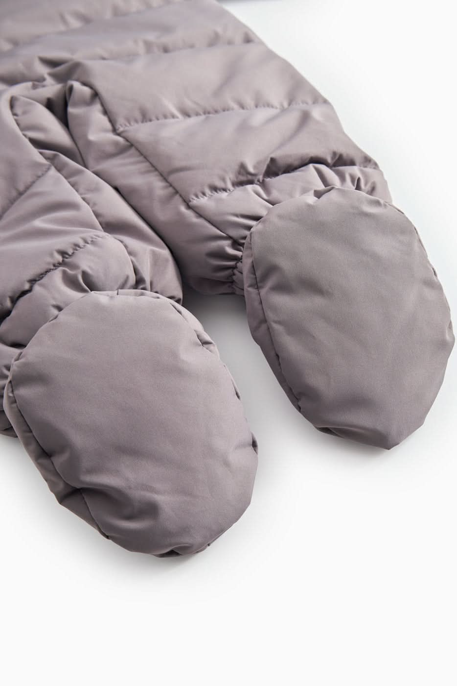 Oberto Puffer Suit - Plum Stem