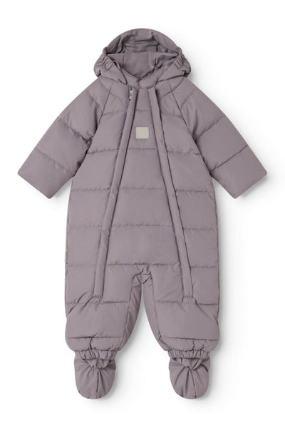 Oberto Puffer Suit - Plum Stem