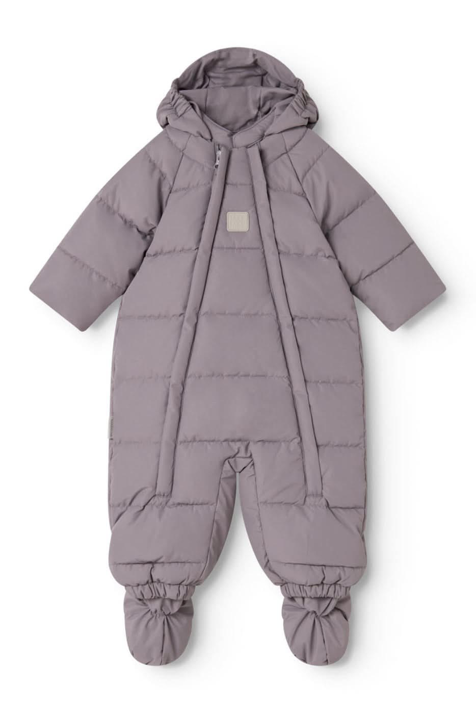 Oberto Puffer Suit - Plum Stem
