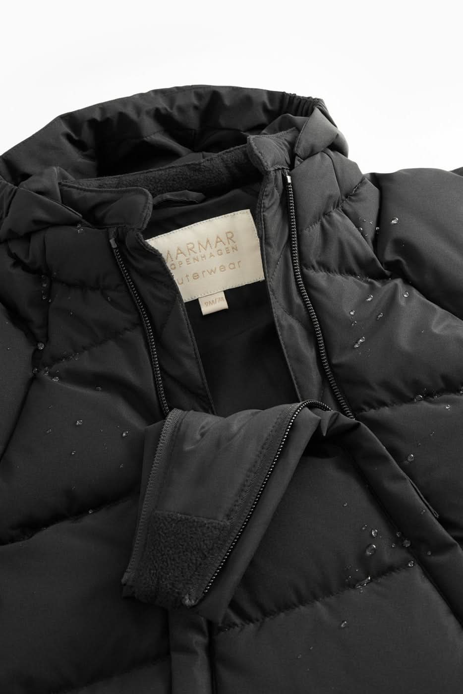 Oberto Puffer Suit - Black