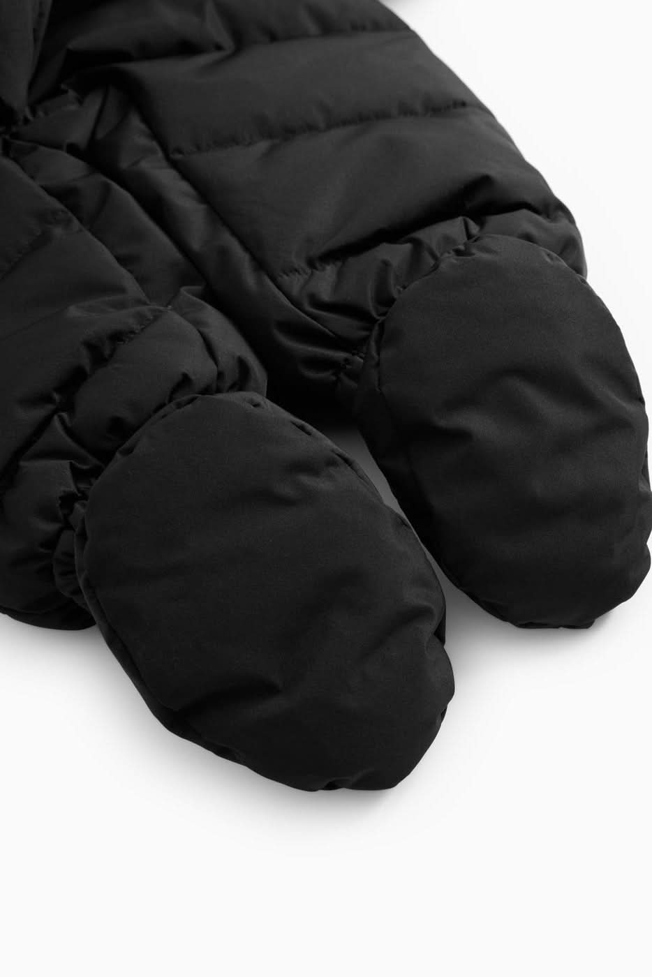 Oberto Puffer Suit - Black