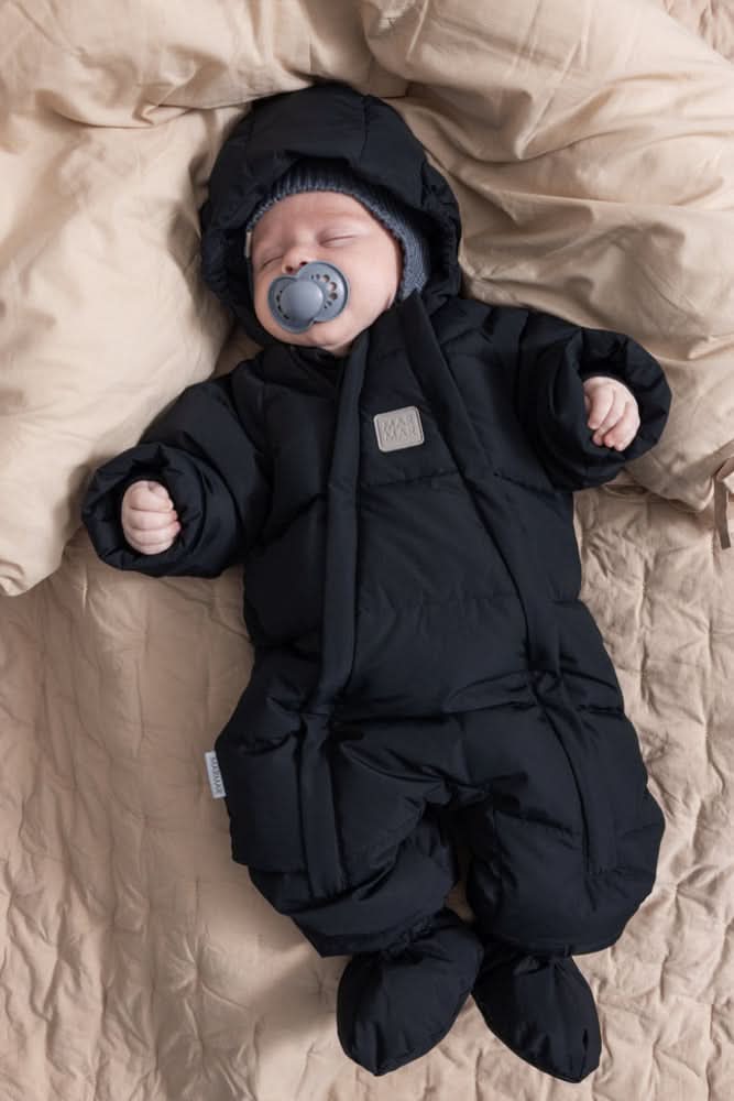 Oberto Puffer Suit - Black