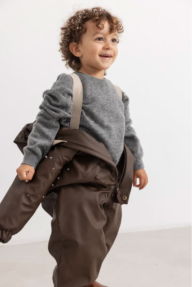 Oslo PU Snow Suit - Dark Roast