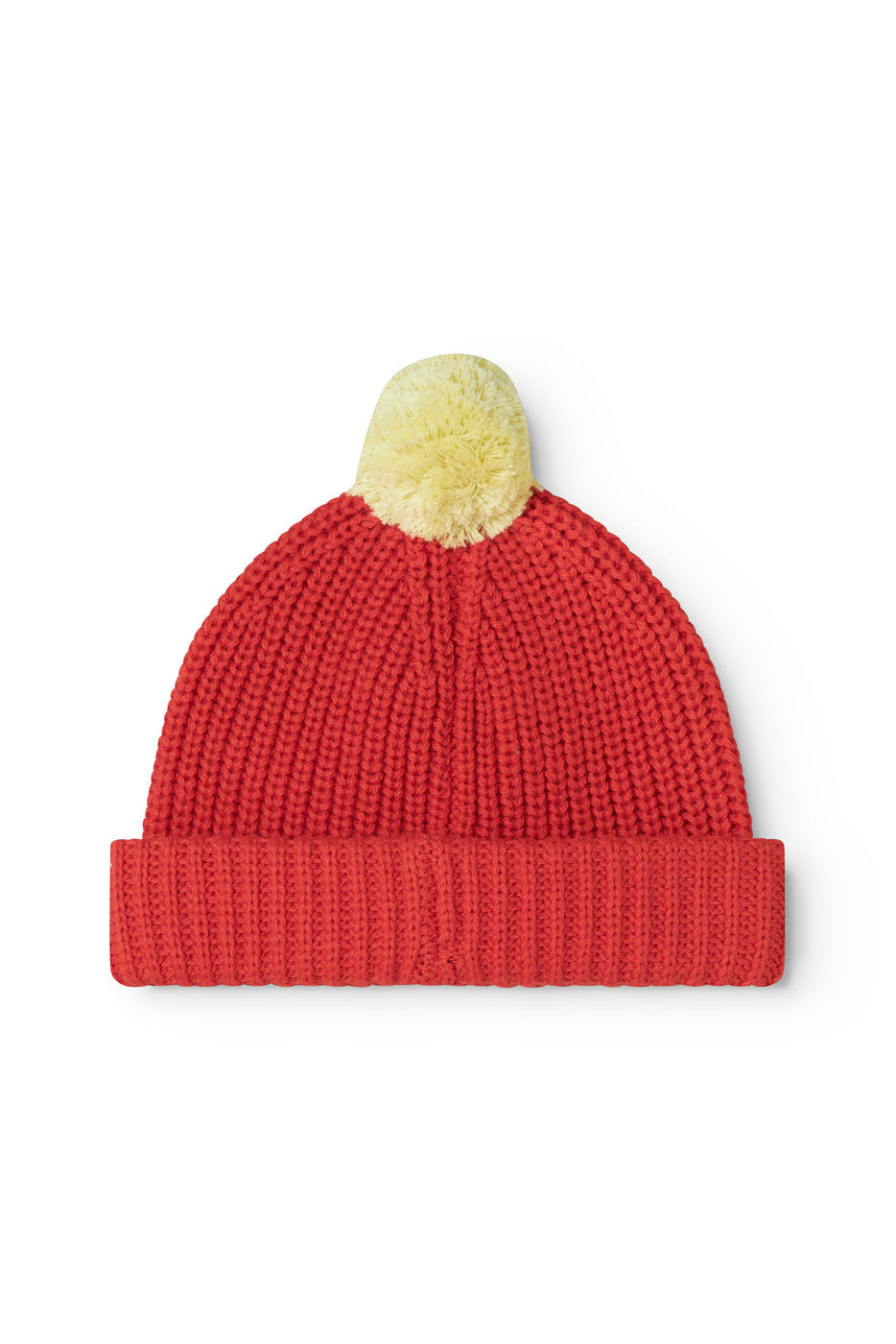 Atlas Pompom Hat - Pomegranate