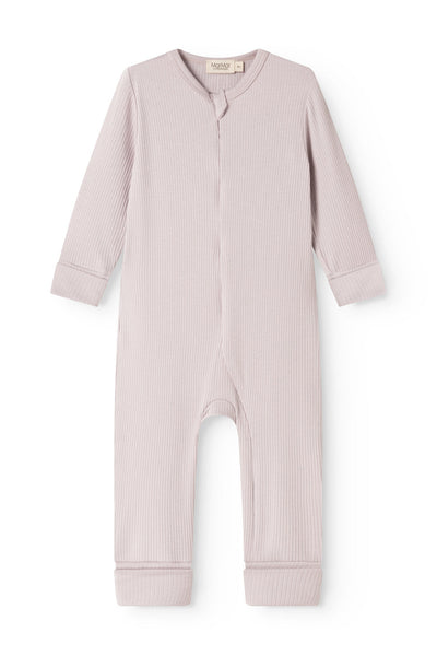 Rompy Zip Jumpsuit - Cloud Gray