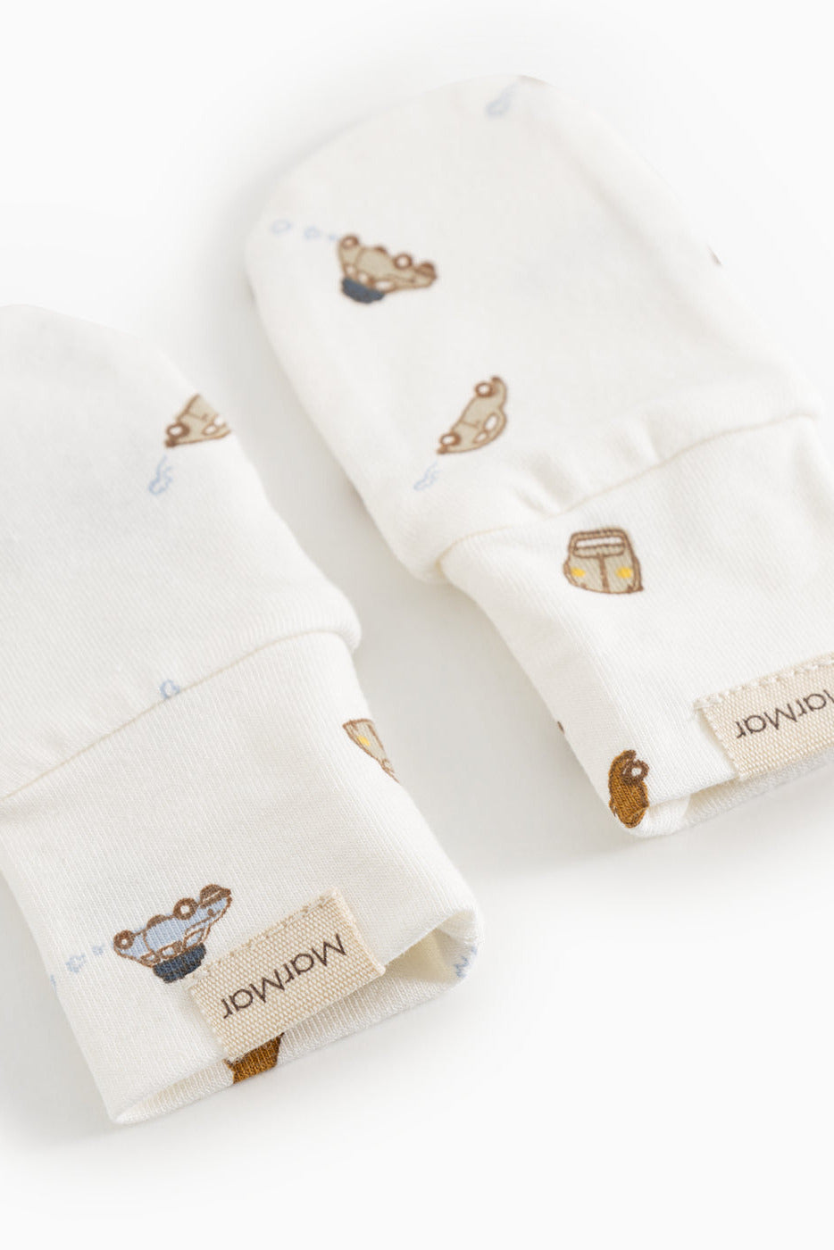 Newborn Gloves - Cars