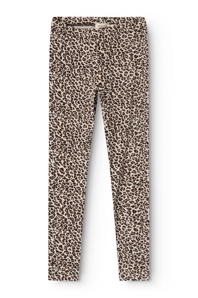 Leo Leggings - Dark Brown Leo