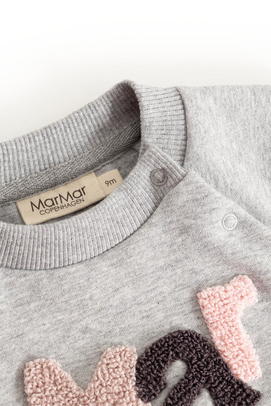 Theos Baby Sweatshirt - Cloud Grey Logo