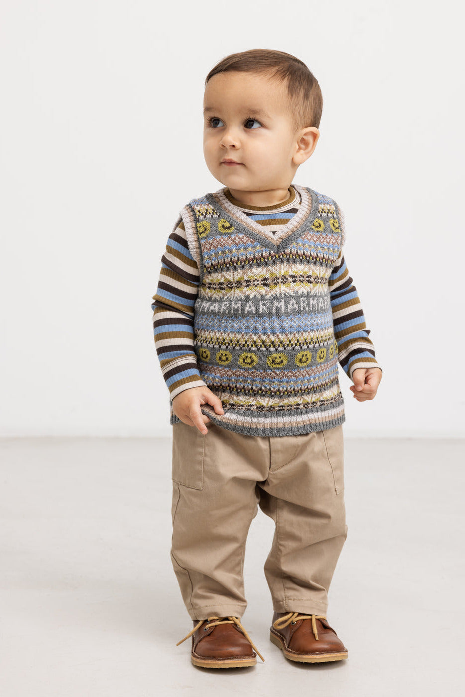 Polle Baby Pants - Muddy
