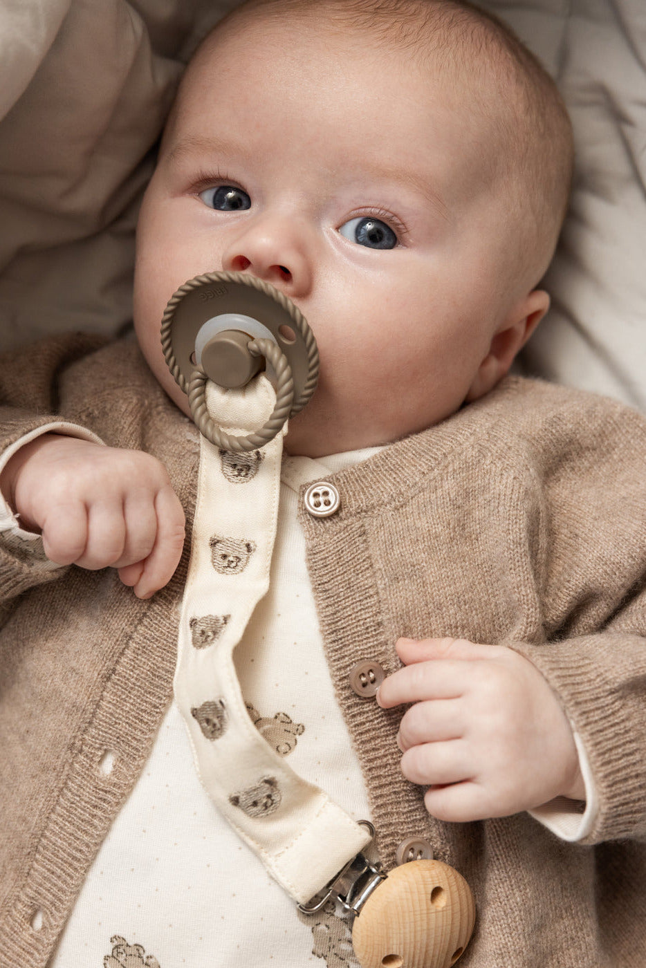 Alo Pacifer Strap - Teddybears