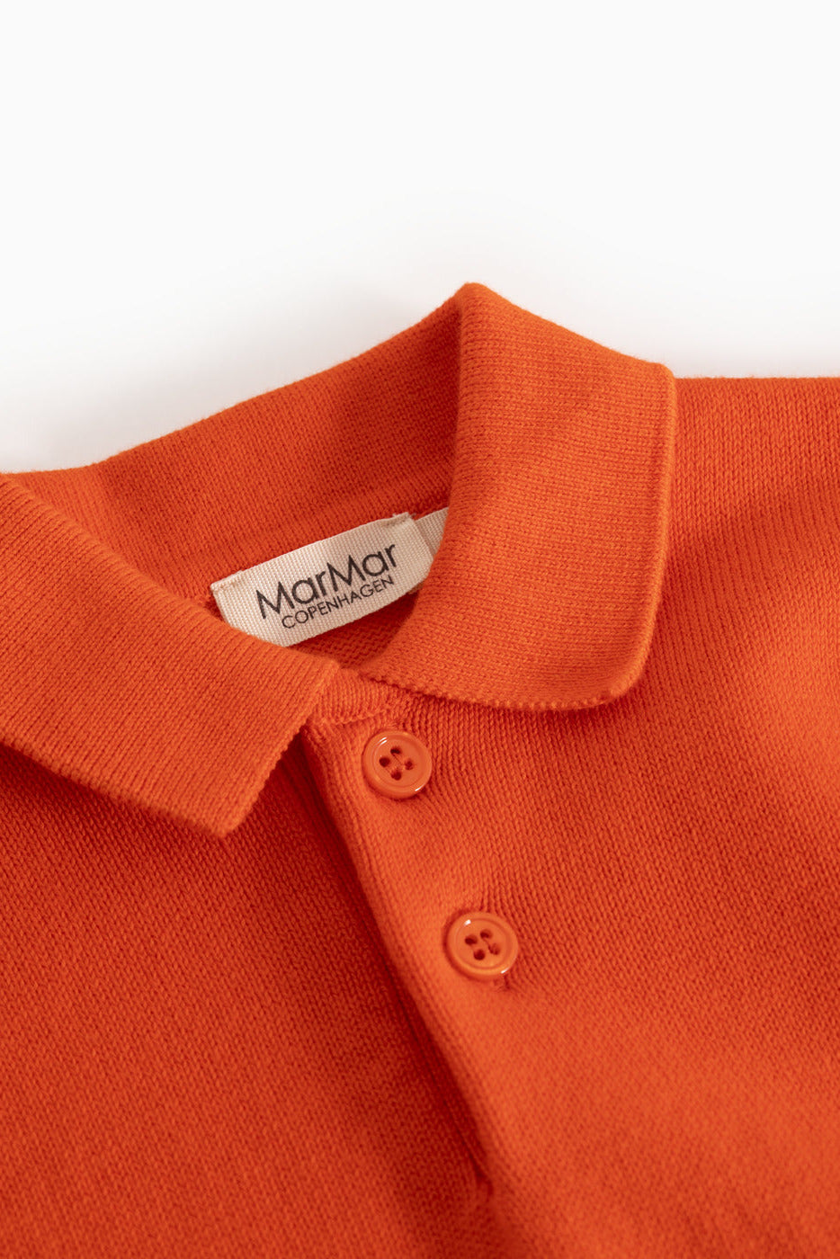 Teno Knit Polo - Grapefruit
