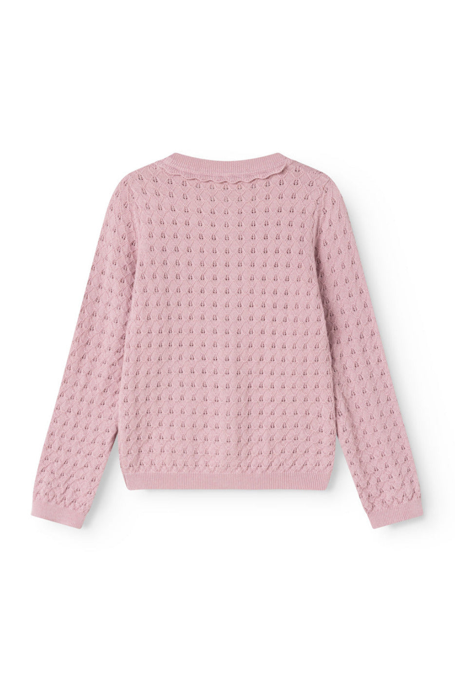 Tilda Wool Cardigan - Soft Berry