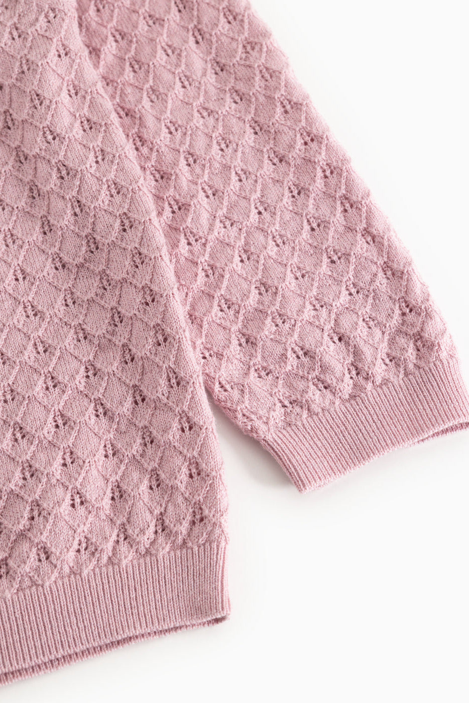 Tilda Wool Cardigan - Soft Berry