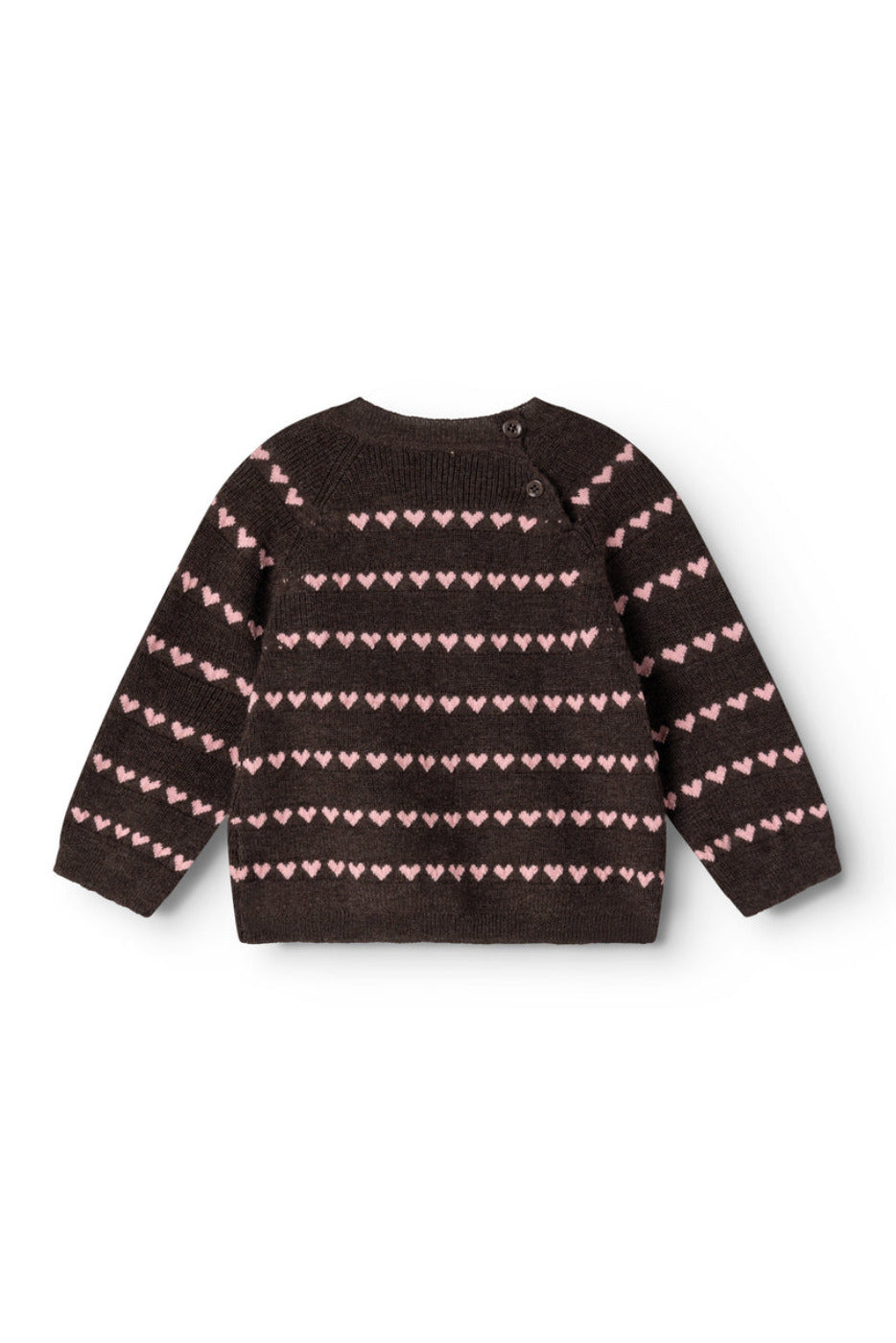 Torin Baby Wool Knit - Rose Frosting Heart