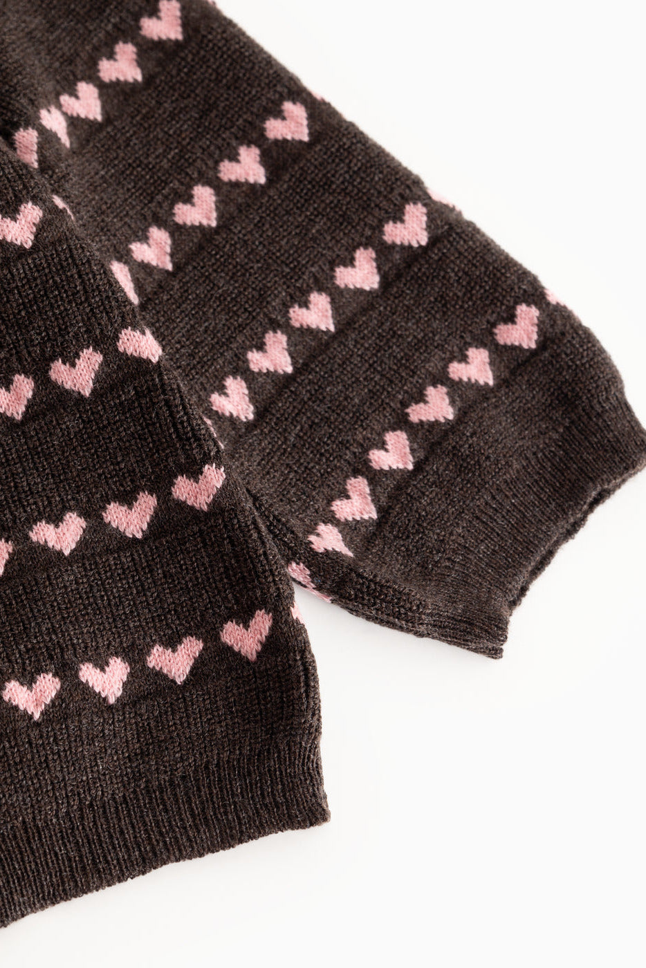 Torin Baby Wool Knit - Rose Frosting Heart