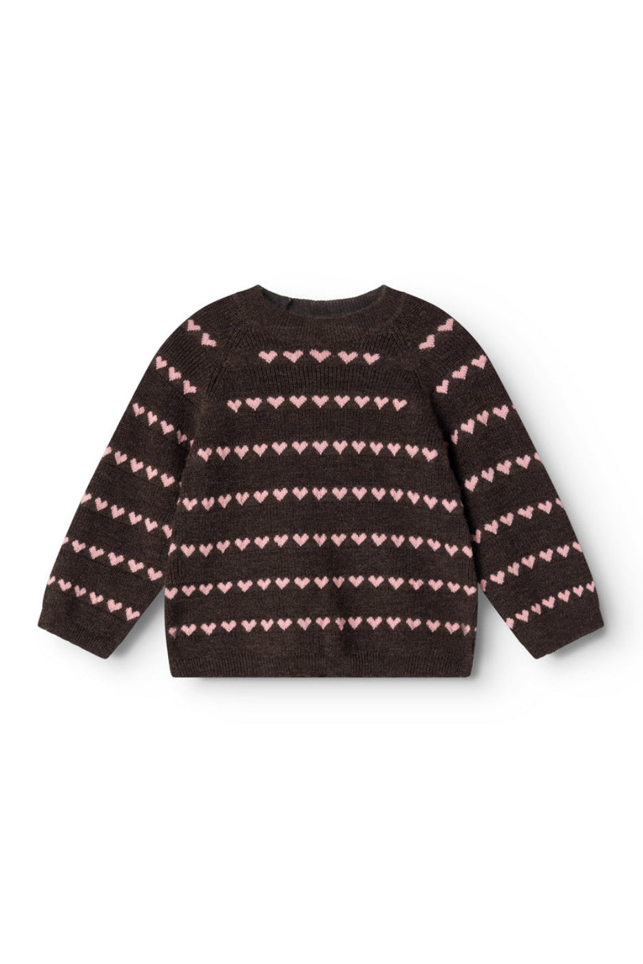 Torin Baby Wool Knit - Rose Frosting Heart
