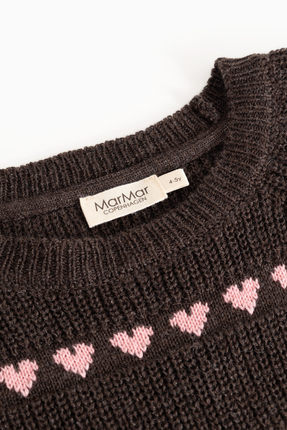 Torin Wool Knit - Rose Frosting Heart