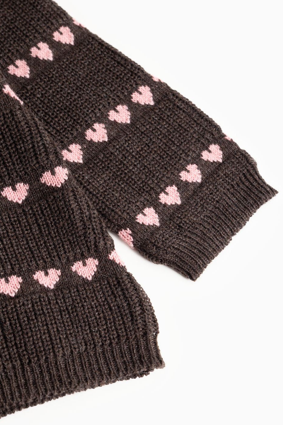 Torin Wool Knit - Rose Frosting Heart