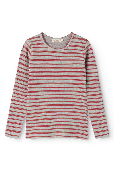 Tani LS Tee - Cherry Stripe