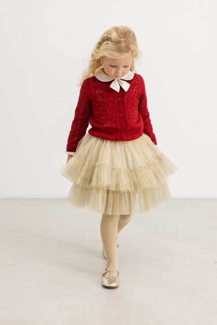 Tilda Cardigan - Cherry