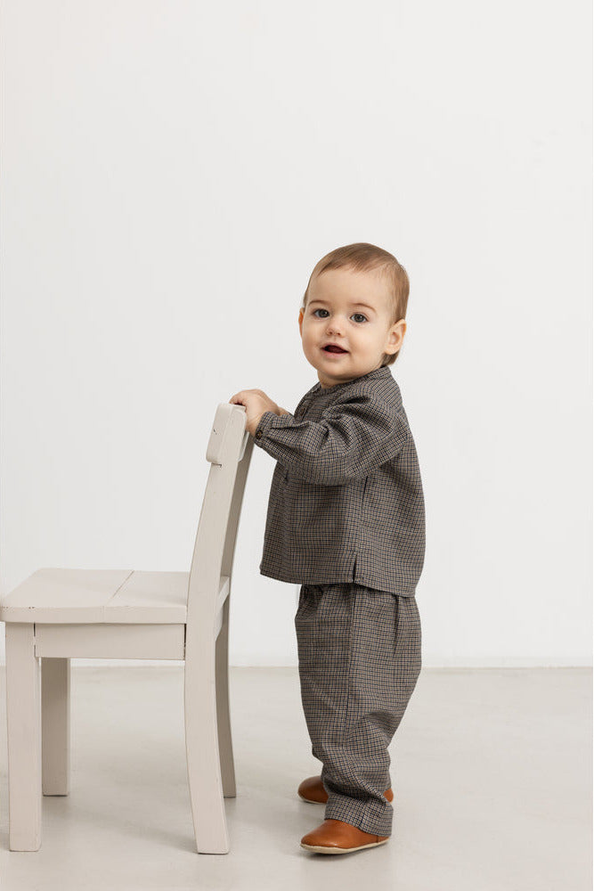 Panto Pants - Houndstooth Check