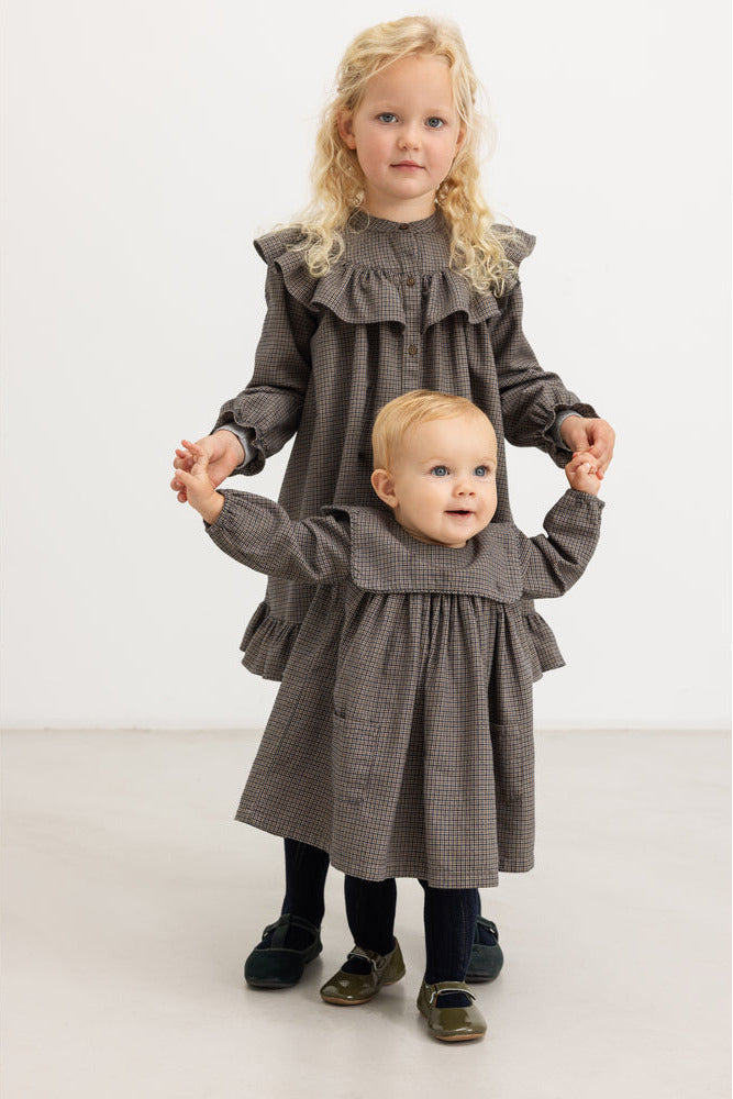 Dulle Dress - Houndstooth Check
